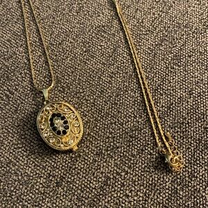 Vanity Fair Locket Watch Pendant